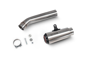 Honda CB 1000 Hornet Euro 5 (2025) Scorpion Exhaust Red Power Slip-on - Brushed Stainless