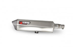 Piaggio MP3 400/400LT (2008 - 2013) SCORPION Performance Exhaust – Brushed Stainless