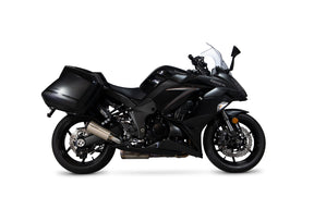 Kawasaki Z 1000 SX (2014–2016) Scorpion Exhaust Red Power Slip-on Pair - Titanium