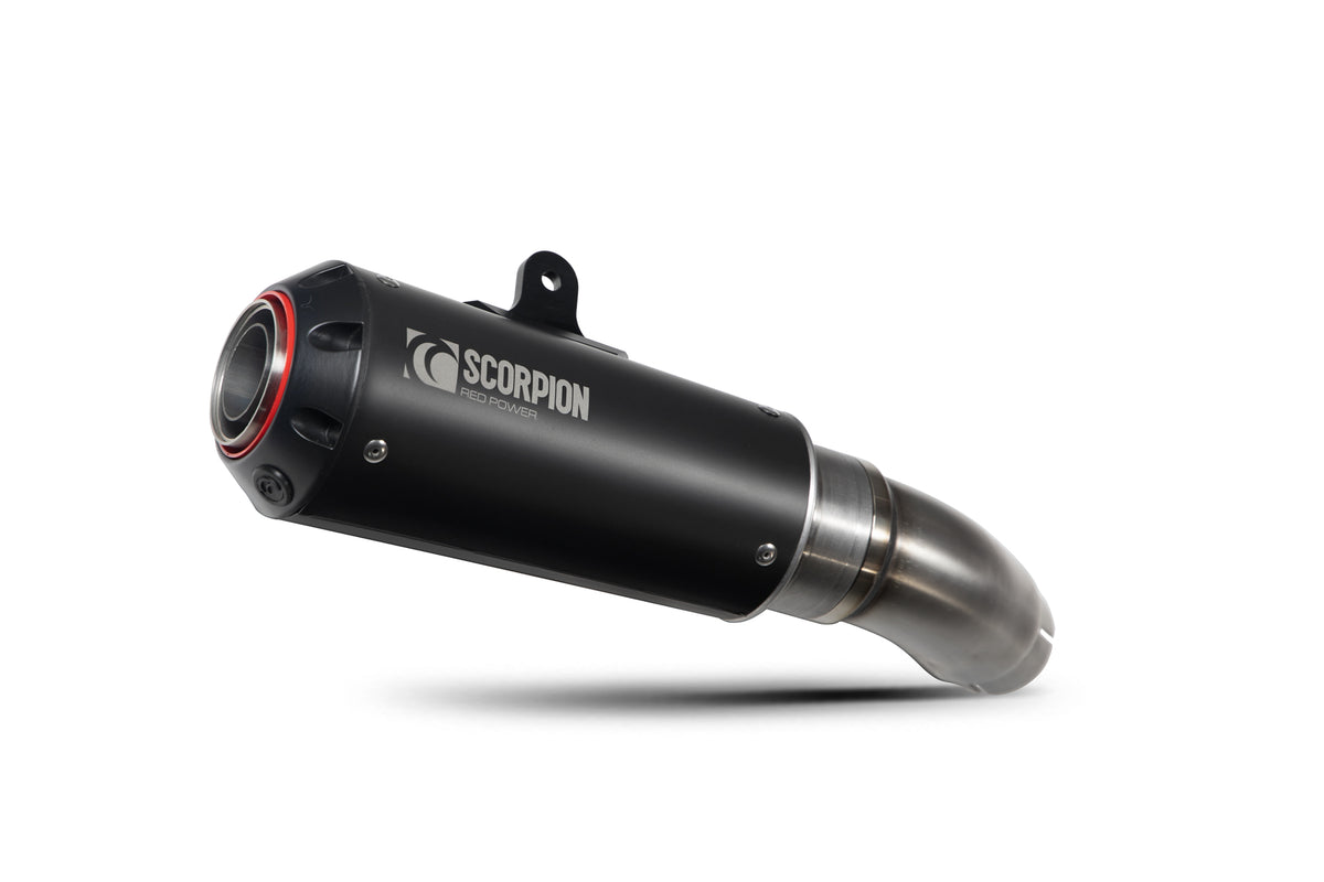 Kawasaki Ninja ZX-10R / ZX-10RR SE (2016–2020) Scorpion Exhaust Red Power Slip-on - Black Ceramic