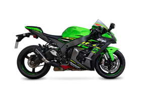 Kawasaki Ninja ZX-10R / ZX-10RR SE (2016–2020) Scorpion Exhaust Red Power Slip-on - Black Ceramic