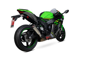 Kawasaki Ninja ZX-10R / ZX-10RR SE (2016–2020) Scorpion Exhaust Red Power Slip-on - Titanium