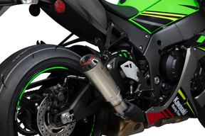 Kawasaki Ninja ZX-10R / ZX-10RR SE (2016–2020) Scorpion Exhaust Red Power Slip-on - Titanium