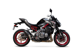 Kawasaki Z 900 (2017–2019) Scorpion Exhaust Red Power Slip-on - Black Ceramic