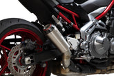 Kawasaki Z 900 (2017–2019) Scorpion Exhaust Red Power Slip-on - Brushed Stainless