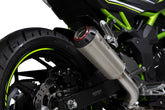 Kawasaki Z 125 (2018–2025) Scorpion Exhaust Red Power Slip-on - Titanium