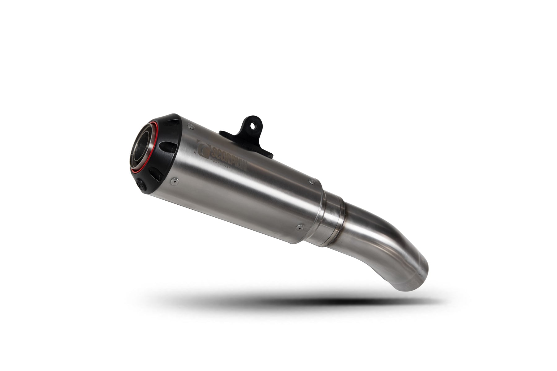 Kawasaki Ninja ZX-6R 636 (2019–2021) Scorpion Exhaust Red Power Slip-on - Brushed Stainless