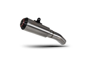 Kawasaki Ninja ZX-6R 636 (2019–2021) Scorpion Exhaust Red Power Slip-on - Brushed Stainless