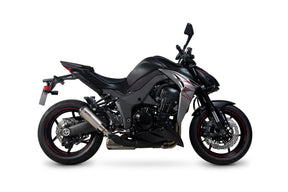 Kawasaki Z 1000 (2017–2020) Scorpion Exhaust Red Power Slip-on Pair - Titanium