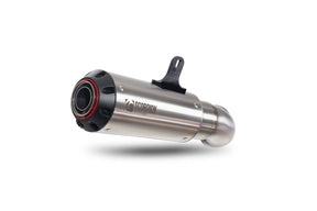 Kawasaki Z 900 Euro 5 (2020–2024) Scorpion Exhaust Red Power Slip-on - Brushed Stainless