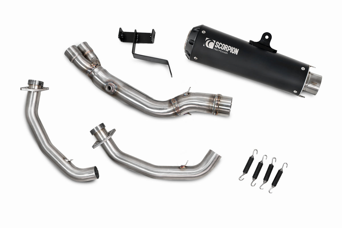 Kawasaki Z 650RS (2022–2025) Scorpion Exhaust Red Power Full System - Black Ceramic
