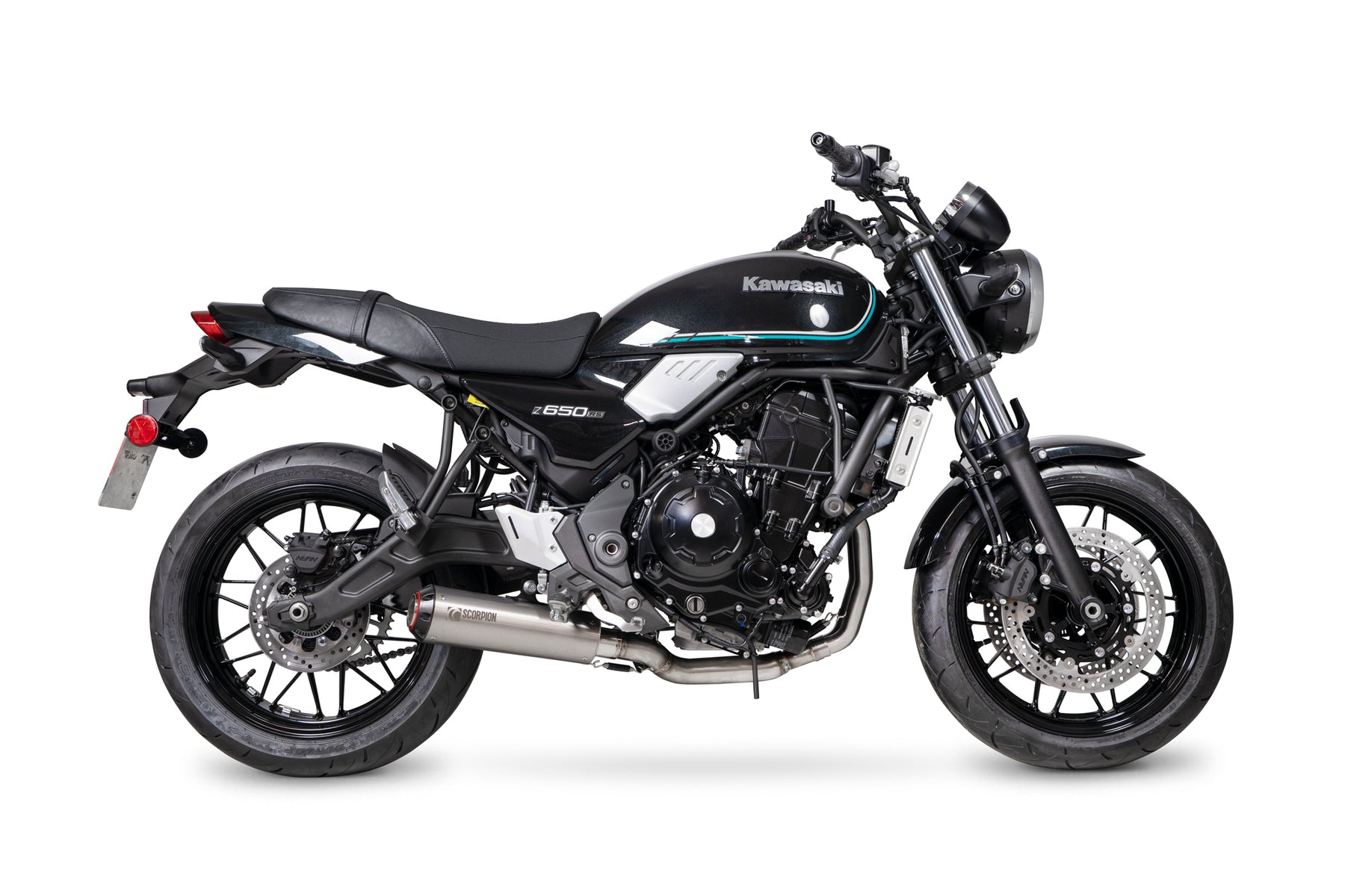 Kawasaki Z 650RS (2022–2025) Scorpion Exhaust Red Power Full System - Brushed Stainless