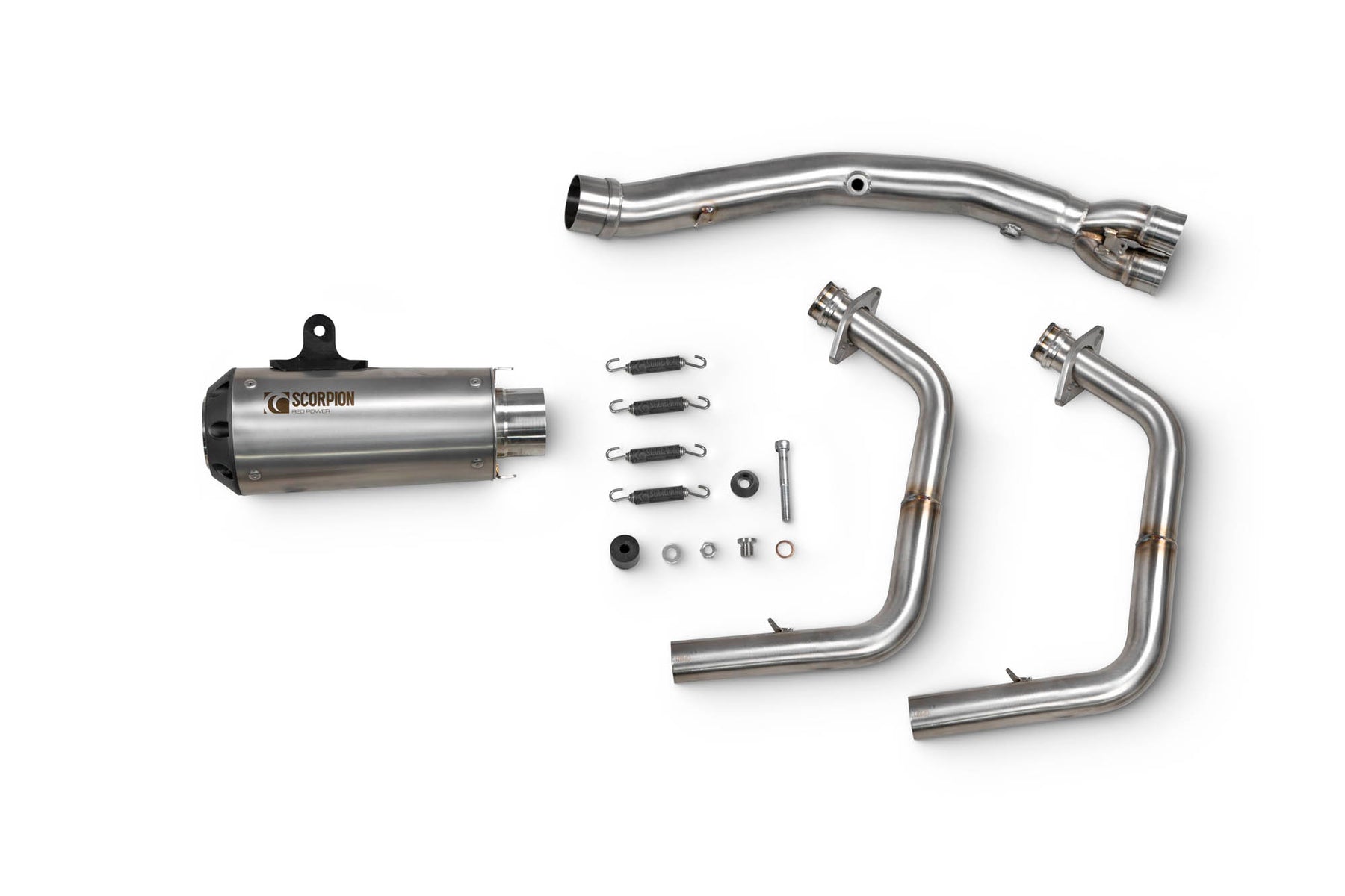 Kawasaki Ninja 400/250 (2018–2024) Scorpion Exhaust Red Power Race System - Titanium