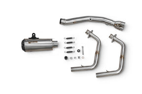 Kawasaki Ninja 400/250 (2018–2024) Scorpion Exhaust Red Power Race System - Titanium