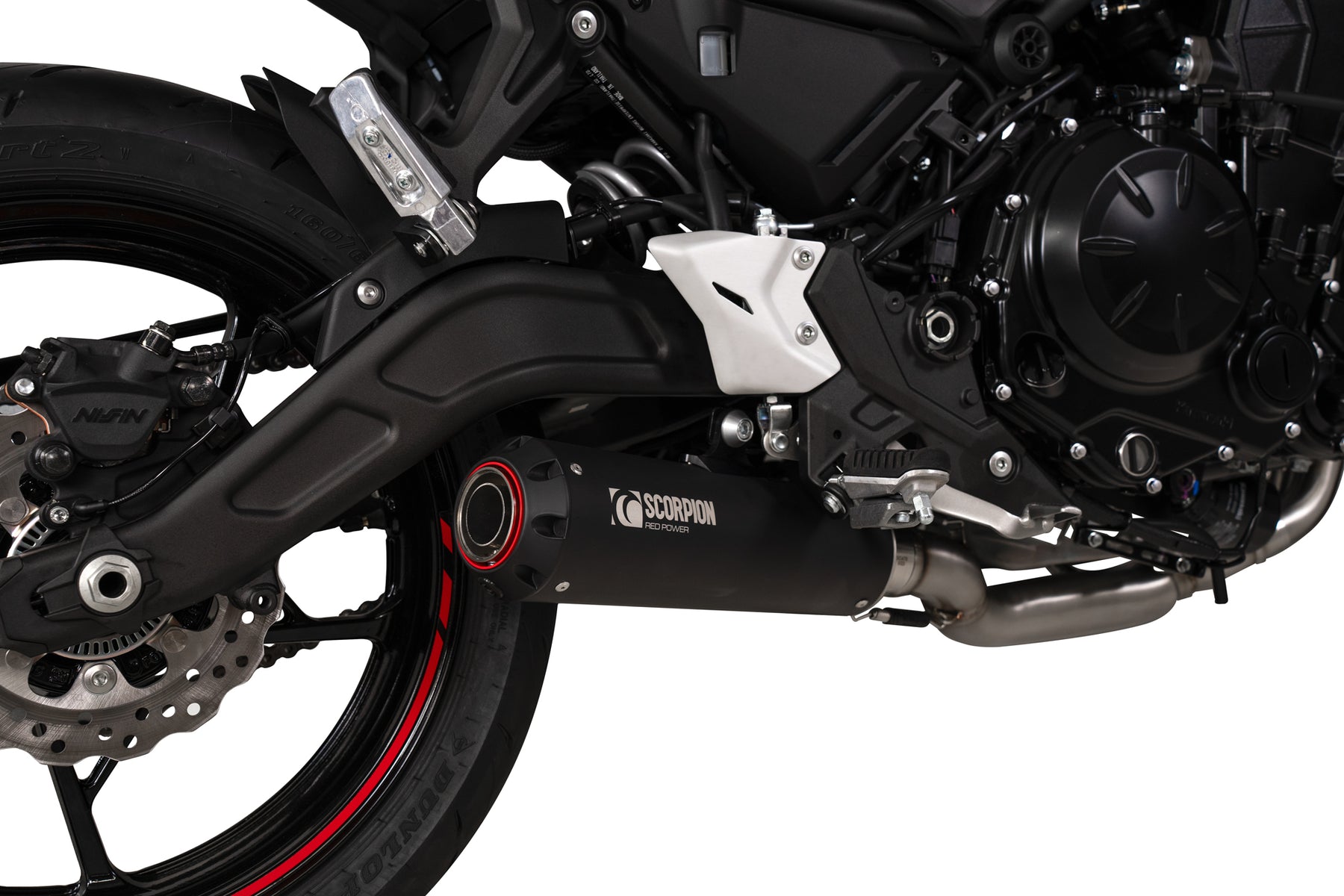 Kawasaki Z 650 (2020–2025) Scorpion Exhaust Red Power Full System - Black Ceramic