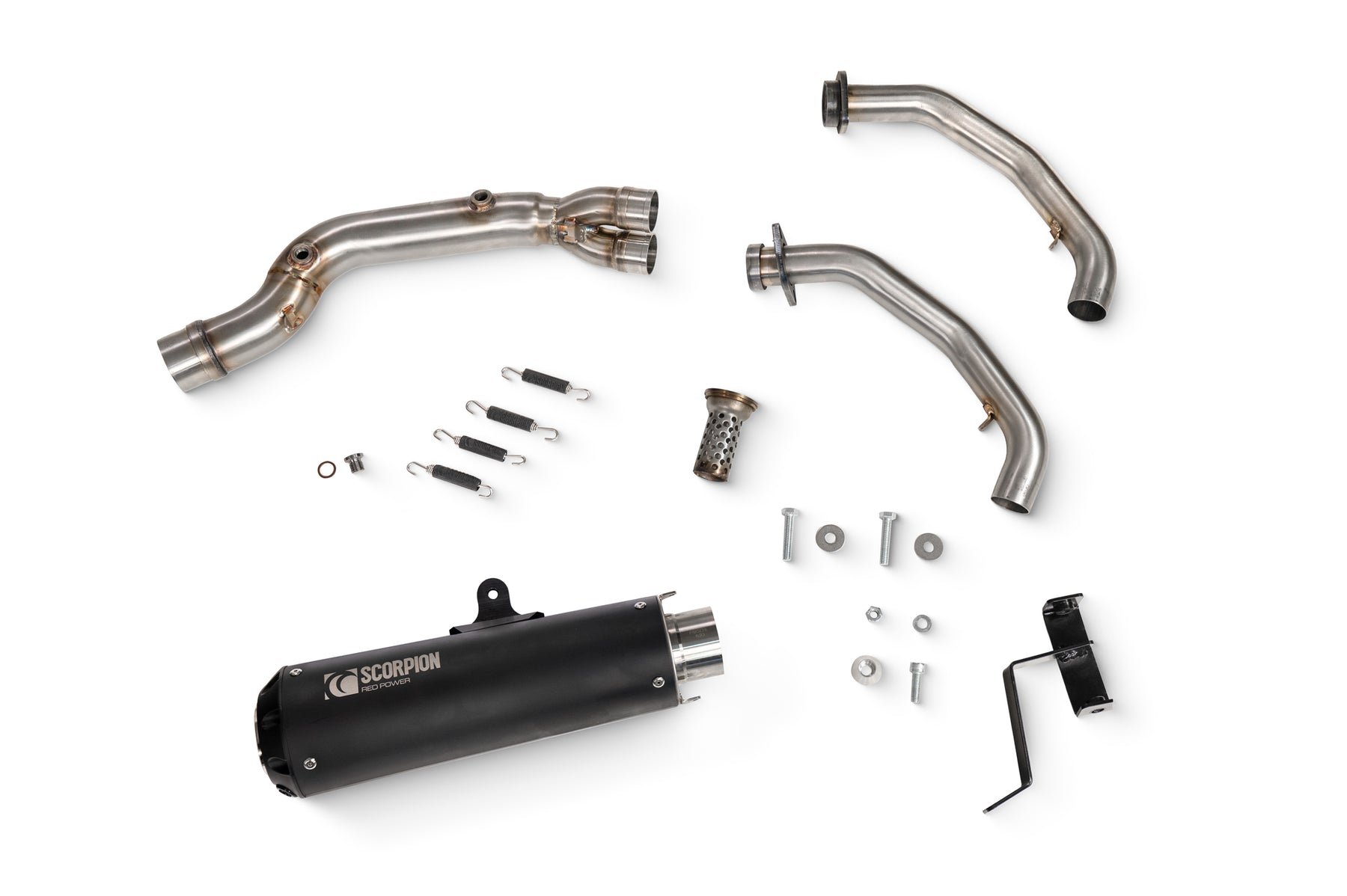 Kawasaki Z 650 (2020–2025) Scorpion Exhaust Red Power Full System - Black Ceramic