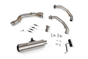 Kawasaki Z 650 (2020–2025) Scorpion Exhaust Red Power Full System - Brushed Stainless