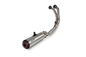Kawasaki Ninja 650 (2023–2025) Scorpion Exhaust Red Power Full System - Brushed Stainless