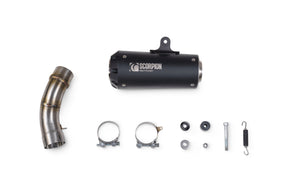 Kawasaki Ninja ZX-4RR (2023–2025) Scorpion Exhaust Red Power Slip-on - Black Ceramic