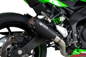 Kawasaki Ninja ZX-4RR (2023–2025) Scorpion Exhaust Red Power Full System - Black Ceramic