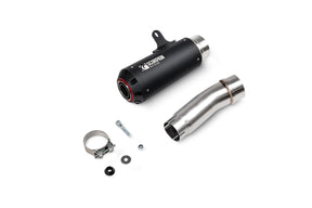 Kawasaki Ninja H2 SX (2022–2025) Scorpion Exhaust Red Power Slip-on - Black Ceramic