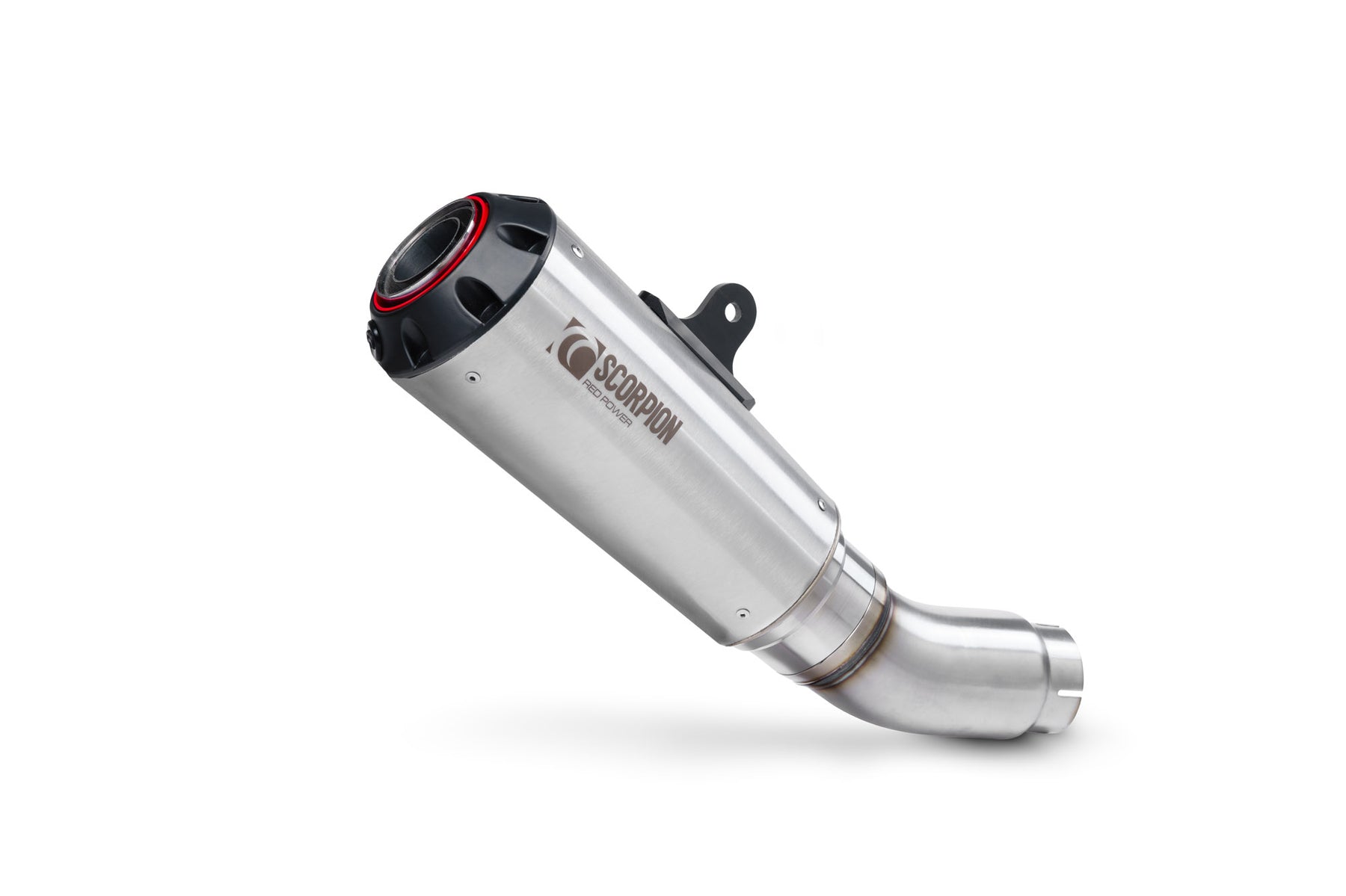 Kawasaki Ninja ZX-10R (2021–2025) Scorpion Exhaust Red Power Slip-on - Brushed Stainless