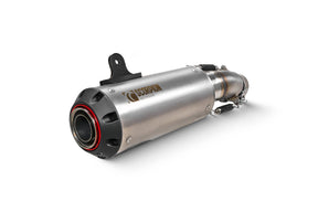 Kawasaki Ninja 500 Euro 5 (2024–2025) Scorpion Exhaust Red Power Slip-on - Titanium