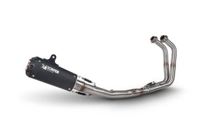 Kawasaki Ninja 500 Euro 5 (2024–2025) Scorpion Exhaust Red Power Race System - Black Ceramic