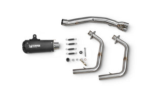 Kawasaki Ninja 500 Euro 5 (2024–2025) Scorpion Exhaust Red Power Race System - Black Ceramic