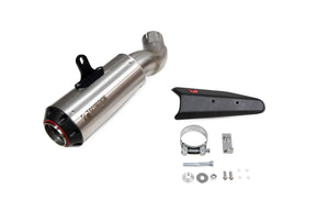 Kawasaki Z900 Euro 5+ (2025-2026) SCORPION Exhaust Red Power Slip-on – Brushed Stainless Steel