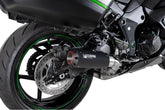 Kawasaki Ninja 1100 SX & SX SE, Euro 5+ (2025-2025) SCORPION Exhaust Red Power Slip-on – Black Ceramic