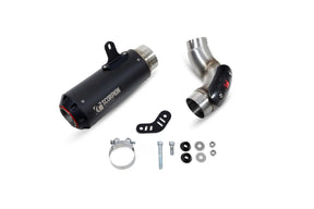 Kawasaki Ninja 1100 SX & SX SE, Euro 5+ (2025-2025) SCORPION Exhaust Red Power Slip-on – Black Ceramic
