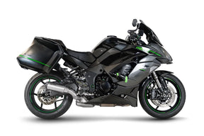 Kawasaki Ninja 1100 SX & SX SE, Euro 5+ (2025-2025) SCORPION Exhaust Red Power Slip-on – Brushed Stainless Steel