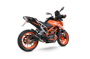 KTM Duke 390 (2017–2020) Scorpion Exhaust Red Power Slip-on - Black Ceramic