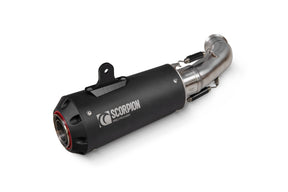 KTM Duke 390 (2017–2020) Scorpion Exhaust Red Power Slip-on - Black Ceramic