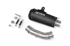 KTM Duke 390 (2017–2020) Scorpion Exhaust Red Power Slip-on - Black Ceramic
