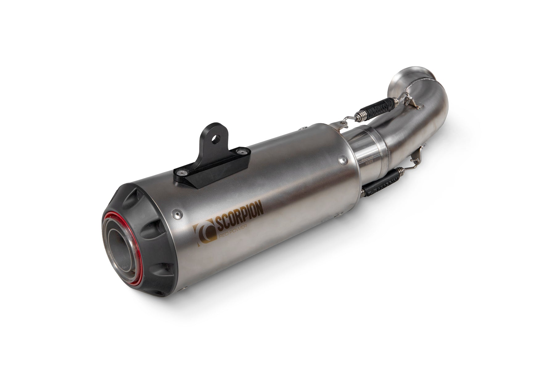 KTM Duke 390 (2017–2020) Scorpion Exhaust Red Power Slip-on - Titanium