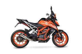 KTM Duke 390 (2017–2020) Scorpion Exhaust Red Power Slip-on - Titanium