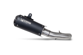 KTM Duke 390 (2021–2023) Scorpion Exhaust Red Power Slip-on - Black Ceramic