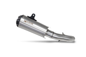 KTM Duke 390 (2021–2023) Scorpion Exhaust Red Power Slip-on - Brushed Stainless