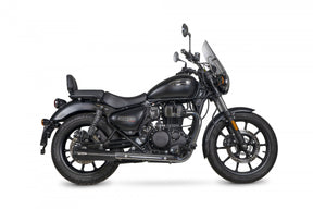 Royal Enfield Meteor 350 (2020–2024) Scorpion Exhaust Serket Slip-On – Black Ceramic