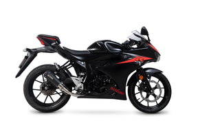 Suzuki GSX-R 125/150 (2017–2020) Scorpion Exhaust Red Power Full System - Black Ceramic