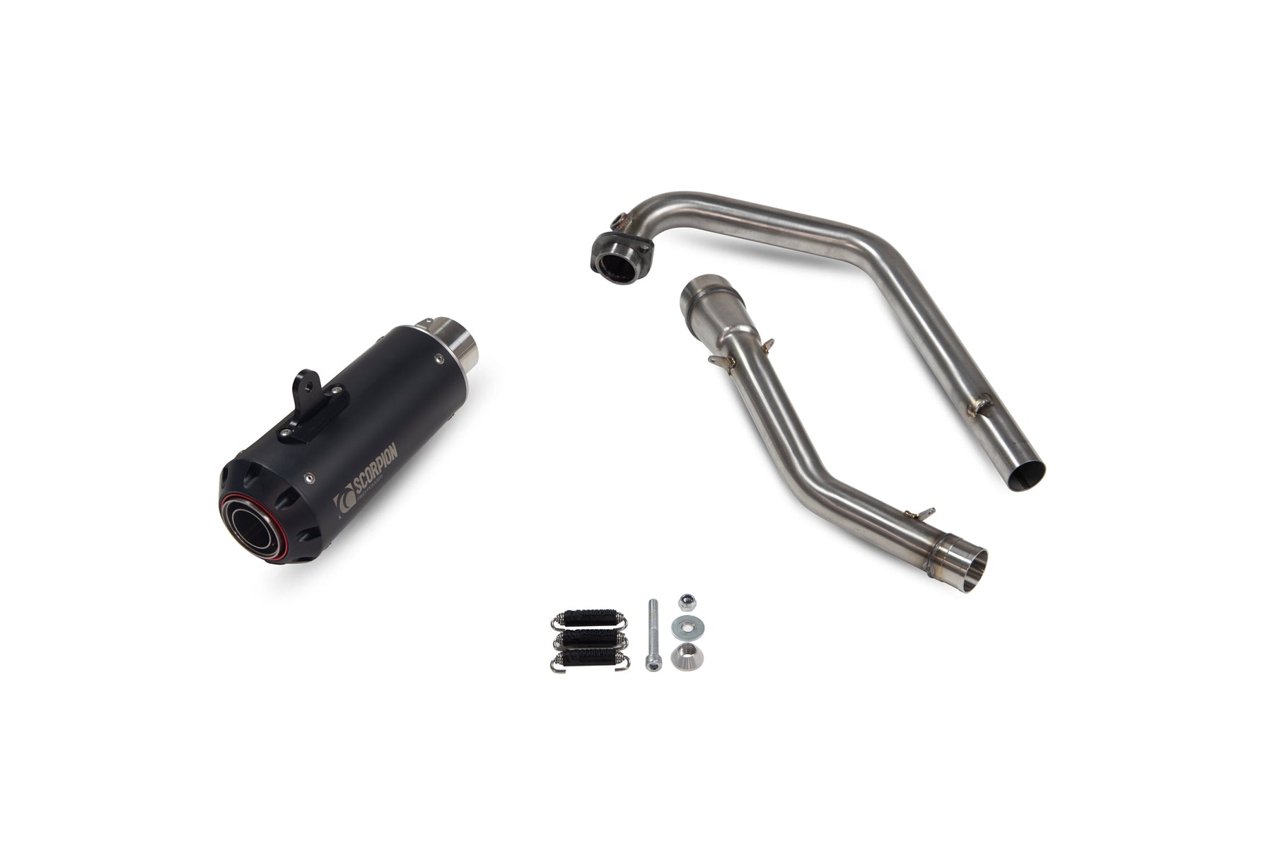 Suzuki GSX-S 125/150 (2017–2021) Scorpion Exhaust Red Power Full System - Black Ceramic