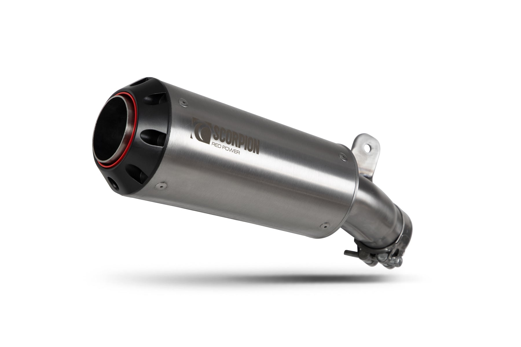 Suzuki Katana (2019–2020) Scorpion Exhaust Red Power Slip-on - Brushed Stainless