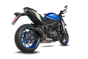 Suzuki GSX-S 1000 (2021–2025) Scorpion Exhaust Red Power Slip-on - Black Ceramic