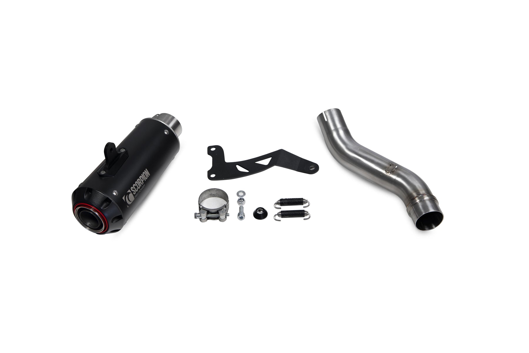 Triumph Speed Triple 1050 S/RS (2018–2020) Scorpion Exhaust Red Power Slip-on - Black Ceramic
