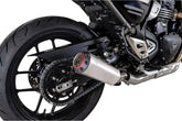 Triumph Speed 400 (2024-2026) SCORPION Exhaust Red Power Slip-on – Titanium