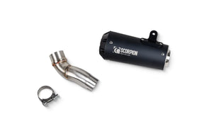 Triumph Tiger Sport 800 (2025-2026) Without Panniers SCORPION Exhaust Red Power Slip-on – Black Ceramic
