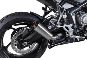 Triumph Tiger Sport 800 (2025-2026) Without Panniers SCORPION Exhaust Red Power Slip-on – Brushed Stainless Steel