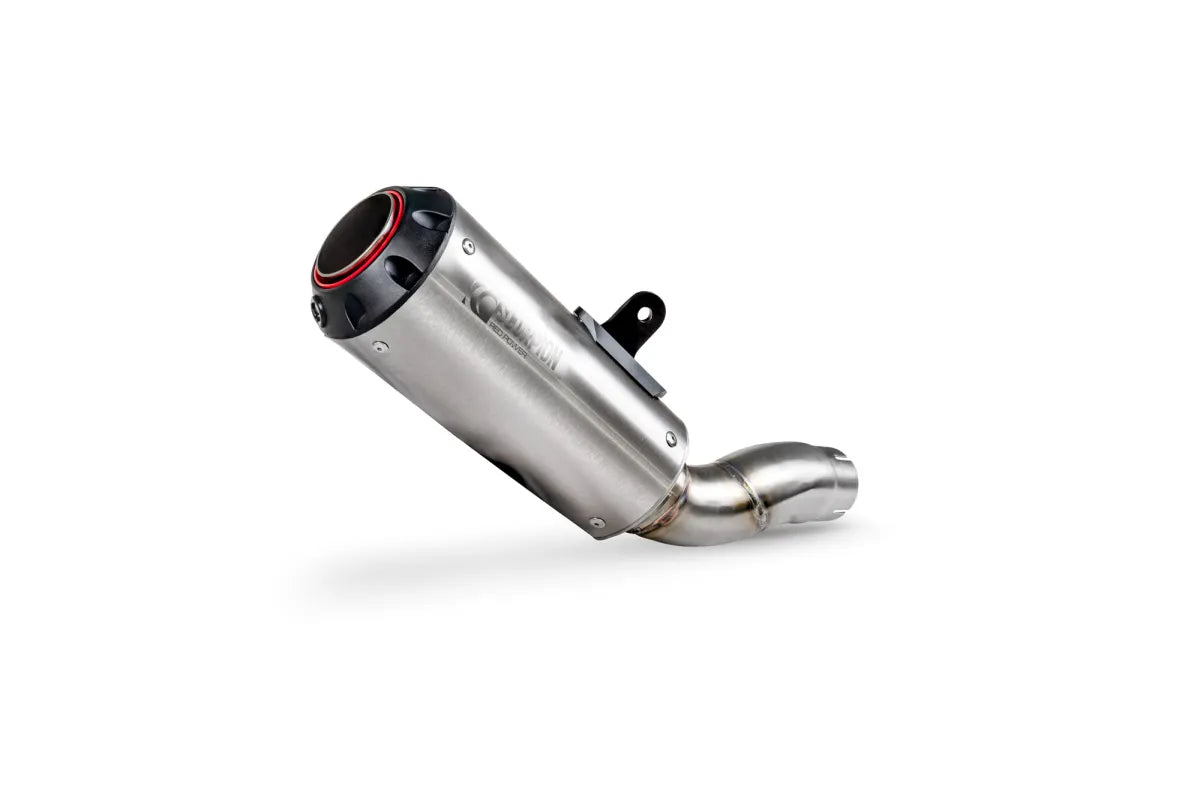 Triumph Tiger Sport 800 (2025-2026) Without Panniers SCORPION Exhaust Red Power Slip-on – Brushed Stainless Steel